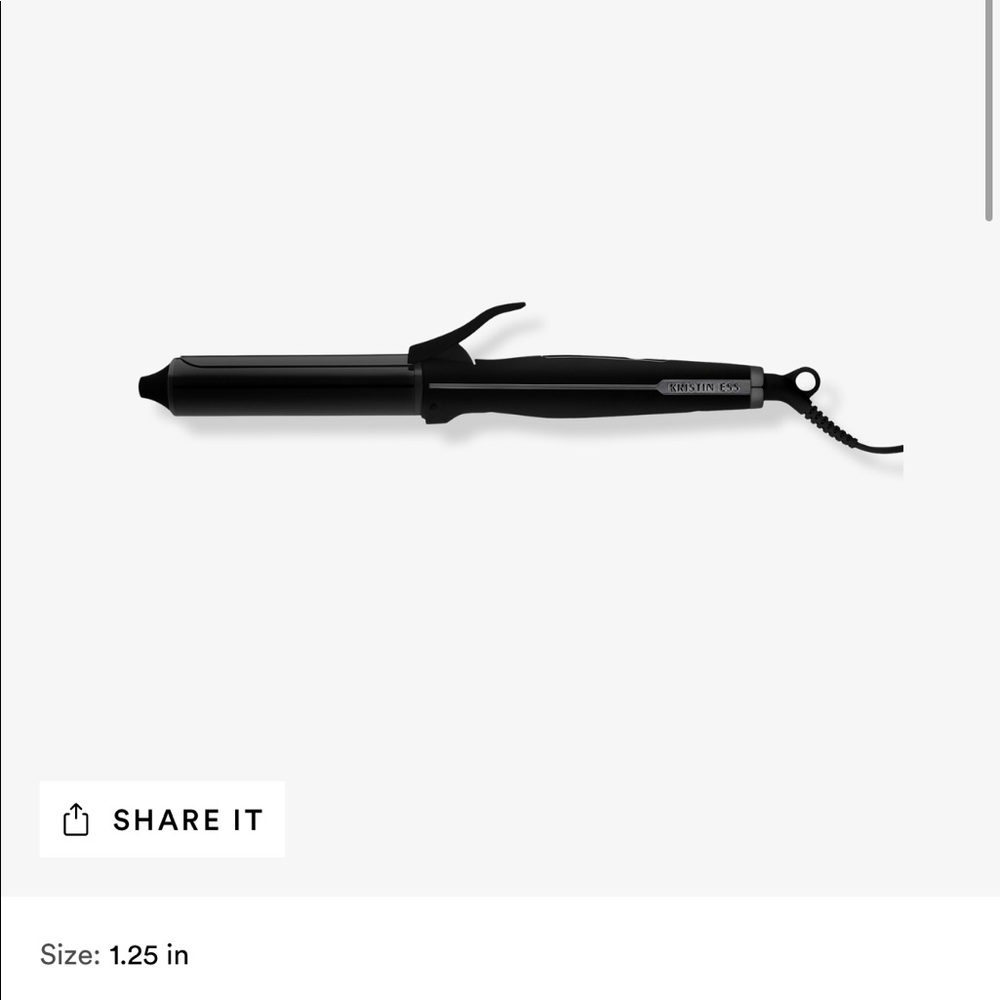 KRISTEN ESS NANOBLACK 1.25” Curling Iron